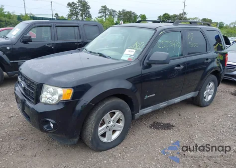 2009 Ford Escape Hybrid Limited z USA, uszkodzony, nr VIN 1FMCU59369KB61445